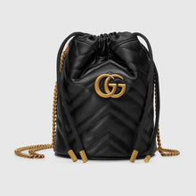 Load image into Gallery viewer, Gucci GG Marmont mini bucket bag