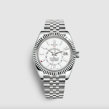 Load image into Gallery viewer, SKY-DWELLER New Model 2021 Oyster, 42 mm, Oystersteel and white gold
