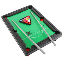 Load image into Gallery viewer, 33cm Mini Pool Table Billiard Game Snooker for Kids