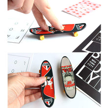 Load image into Gallery viewer, 12 Pieces Mini Skateboards Finger Skate Fingerboard