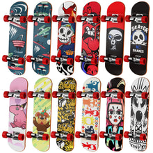 Load image into Gallery viewer, 12 Pieces Mini Skateboards Finger Skate Fingerboard