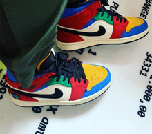Load image into Gallery viewer, Blue The Great x Air Jordan 1 Mid Fearless