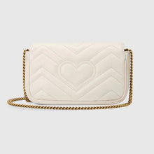 Load image into Gallery viewer, Gucci GG Marmont matelassé leather super mini bag