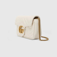 Load image into Gallery viewer, Gucci GG Marmont matelassé leather super mini bag