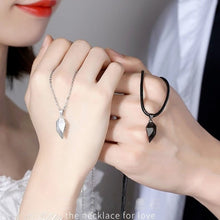 Load image into Gallery viewer, 2PCS/Set Heart Magnetic Pendant Necklace Jewelry