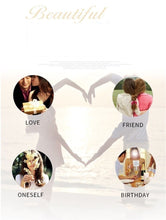 Load image into Gallery viewer, Heart Shape 100 I Love You Languages Projection Pendant Necklace Jewelry