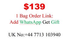 Load image into Gallery viewer, 1 Bag Order Link, Add WhatsApp Get Free Wallet
