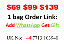 Load image into Gallery viewer, 1 Bag Order Link, Add WhatsApp Get Free Wallet
