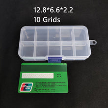 Load image into Gallery viewer, Abichoice 1 Pack, Transparent Nail Art Storage Box Container
