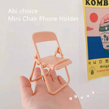 Load image into Gallery viewer, Abichoice Foldable Mobile Phone Stool Chair, Desktop Creative Decorative Ornaments
