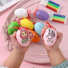 Load image into Gallery viewer, Abichoice Simple Strokes DIY Easter Egg, Painting Handmade Educational Toys, 1 Egg+4Pens
