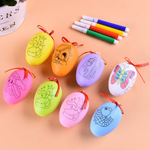 Load image into Gallery viewer, Abichoice Simple Strokes DIY Easter Egg, Painting Handmade Educational Toys, 1 Egg+4Pens
