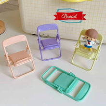 Load image into Gallery viewer, Abichoice Foldable Mobile Phone Stool Chair, Desktop Creative Decorative Ornaments
