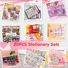 Load image into Gallery viewer, Abichoice Assorted School Supply Stationery Set Surprise Gift Set, 30 PCS
