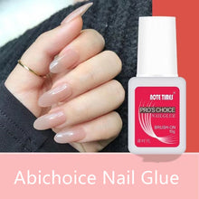 Load image into Gallery viewer, Abichoice 5Packs Super Strong Nail Glue For Acrylic Nails, Nail Tips and Press On Nails
