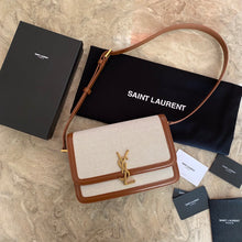 Load image into Gallery viewer, SOLFERINO MEDIUM SATCHEL IN BOX SAINT LAURENT LEATHER
