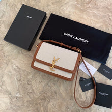 Load image into Gallery viewer, SOLFERINO MEDIUM SATCHEL IN BOX SAINT LAURENT LEATHER
