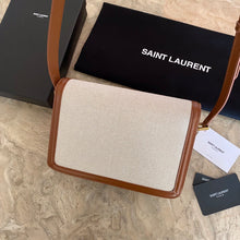 Load image into Gallery viewer, SOLFERINO MEDIUM SATCHEL IN BOX SAINT LAURENT LEATHER
