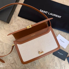 Load image into Gallery viewer, SOLFERINO MEDIUM SATCHEL IN BOX SAINT LAURENT LEATHER
