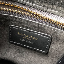 Load image into Gallery viewer, CASSANDRA MONOGRAM CLASP BAG IN CROCODILE EMBOSSED SHINY LEATHER

