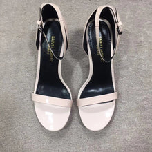 Load image into Gallery viewer, CASSANDRA FLAT SANDALS IN SMOOTH LEATHER
