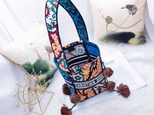 Load image into Gallery viewer, Dior bubble paisley print Bucket
