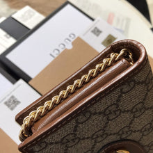 Load image into Gallery viewer, Gucci Horsebit 1955 wallet with chain
