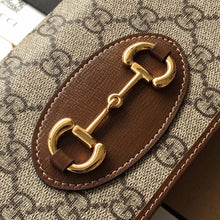 Load image into Gallery viewer, Gucci Horsebit 1955 wallet with chain
