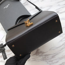 Load image into Gallery viewer, CASSANDRA MONOGRAM CLASP BAG IN MATTE PYTHON
