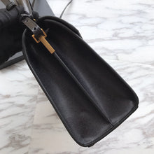 Load image into Gallery viewer, CASSANDRA MONOGRAM CLASP BAG IN MATTE PYTHON
