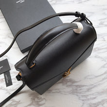 Load image into Gallery viewer, CASSANDRA MONOGRAM CLASP BAG IN MATTE PYTHON

