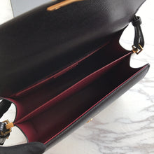 Load image into Gallery viewer, CASSANDRA MONOGRAM CLASP BAG IN MATTE PYTHON
