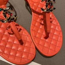 Load image into Gallery viewer, CHANEL SLIPPERS 39
