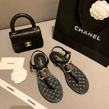 Load image into Gallery viewer, CHANEL SLIPPERS 46
