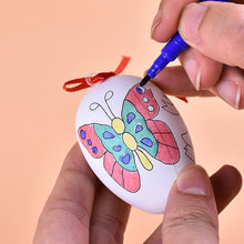 Load image into Gallery viewer, Abichoice Simple Strokes DIY Easter Egg, Painting Handmade Educational Toys, 1 Egg+4Pens
