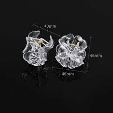 Load image into Gallery viewer, Abichoice Cream Glue Transparent Middle Size Grab Clip, Handmade DIY Hair Material
