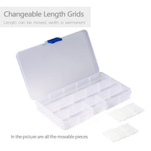 Load image into Gallery viewer, Abichoice 1 Pack, Transparent Nail Art Storage Box Container
