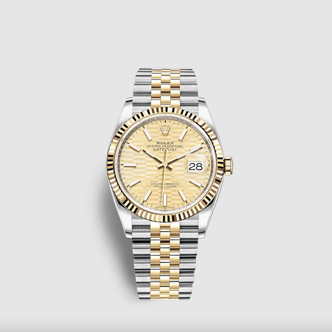 DATEJUST 36 New Model 2021 Oyster, 36 mm, Oystersteel and yellow gold