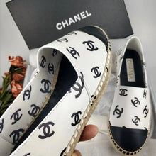 Load image into Gallery viewer, Chanel CC print flat
