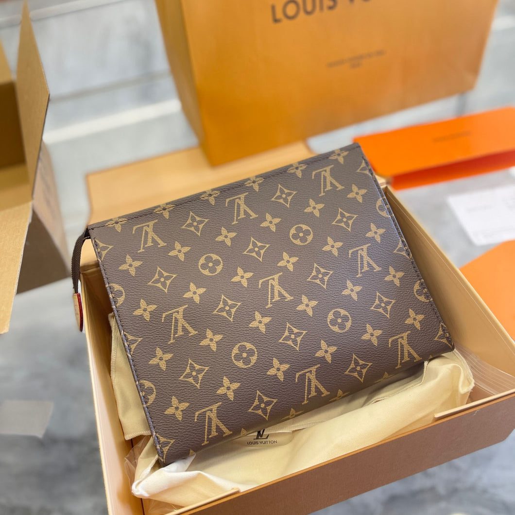 Louis Vuitton Toiletry Pouch size: 9.4*9.3(in)
