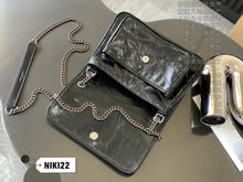 Load image into Gallery viewer, NIKI MEDIUM CHAIN BAG IN SUEDE
