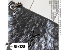 Load image into Gallery viewer, NIKI MEDIUM CHAIN BAG IN SUEDE
