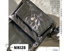 Load image into Gallery viewer, NIKI MEDIUM CHAIN BAG IN SUEDE
